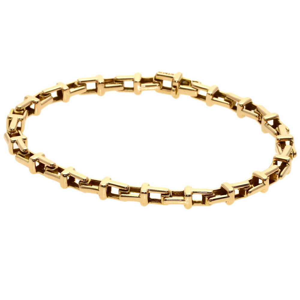 Tiffany & Co. T Narrow Bracelet, 18K Pink Gold, Women's.